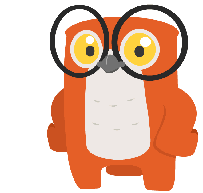 Lektl the owl says, 'Hello!'